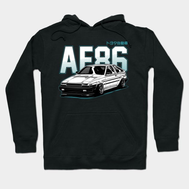 AE86 TRUENO Hoodie by idrdesign